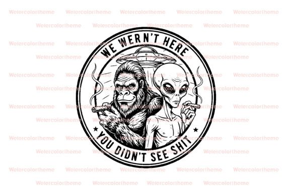Download Bigfoot Alien SVG File - Alien svg Collection