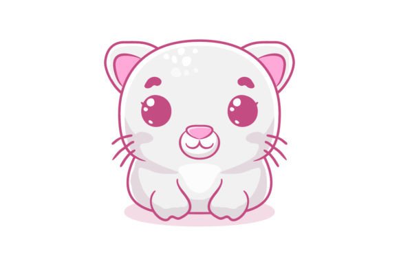 Download Vector Cute Baby Cat Cartoon Character - Cat cartoon Collection