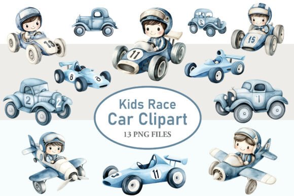 Download Kids Race Car PNG Clipart - Kids Collection